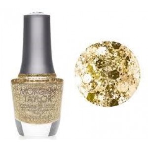 Morgan Taylor- All that glitters is Gold ( gold glitter) 15ml